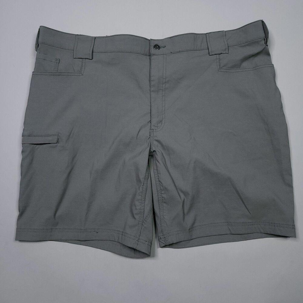 Duluth Flex Dry On The Fly 9" Standard Fit Shorts Gun Metal Grey Cargo 48